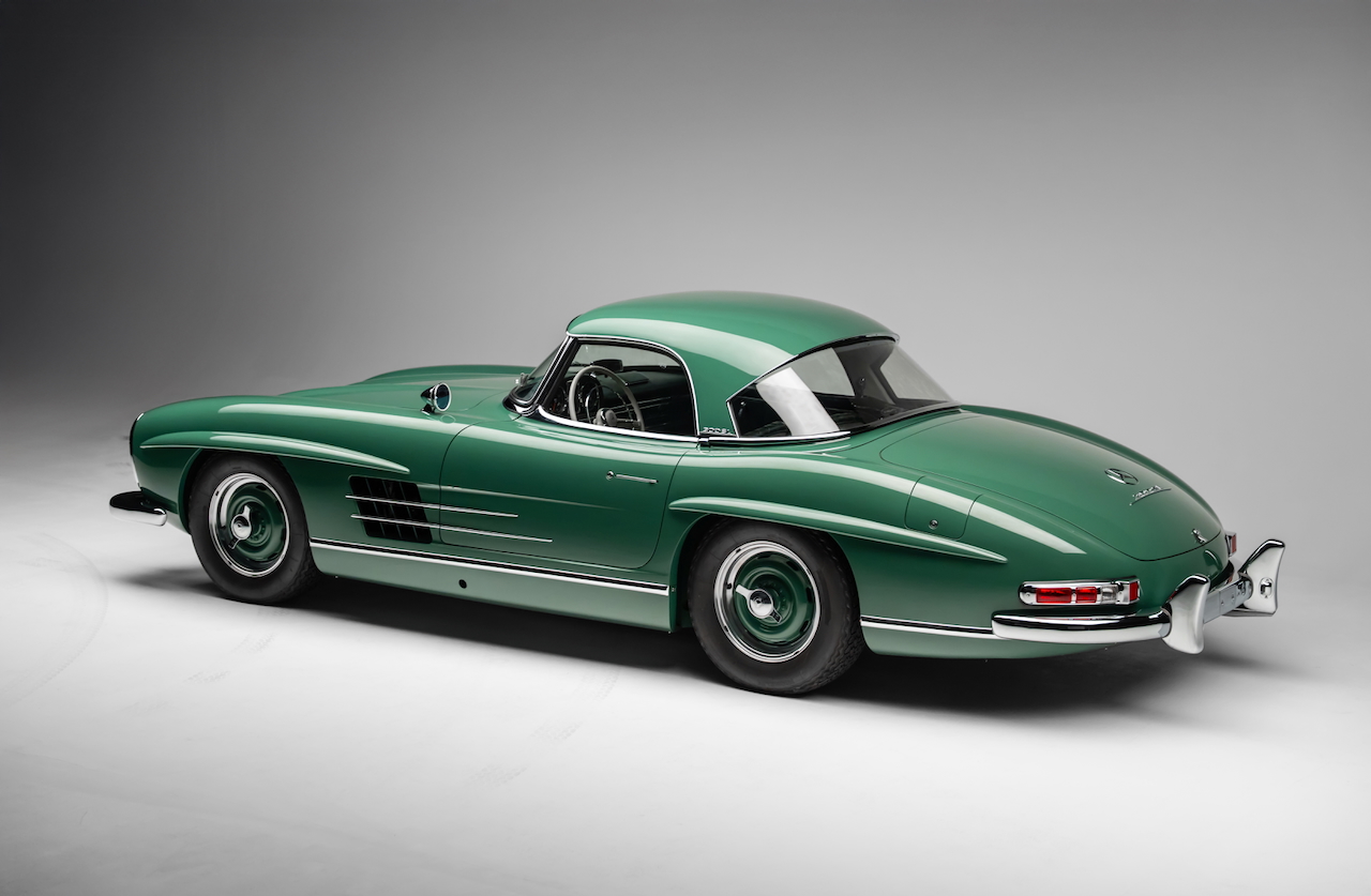 MB300SL Roadster grün - 10