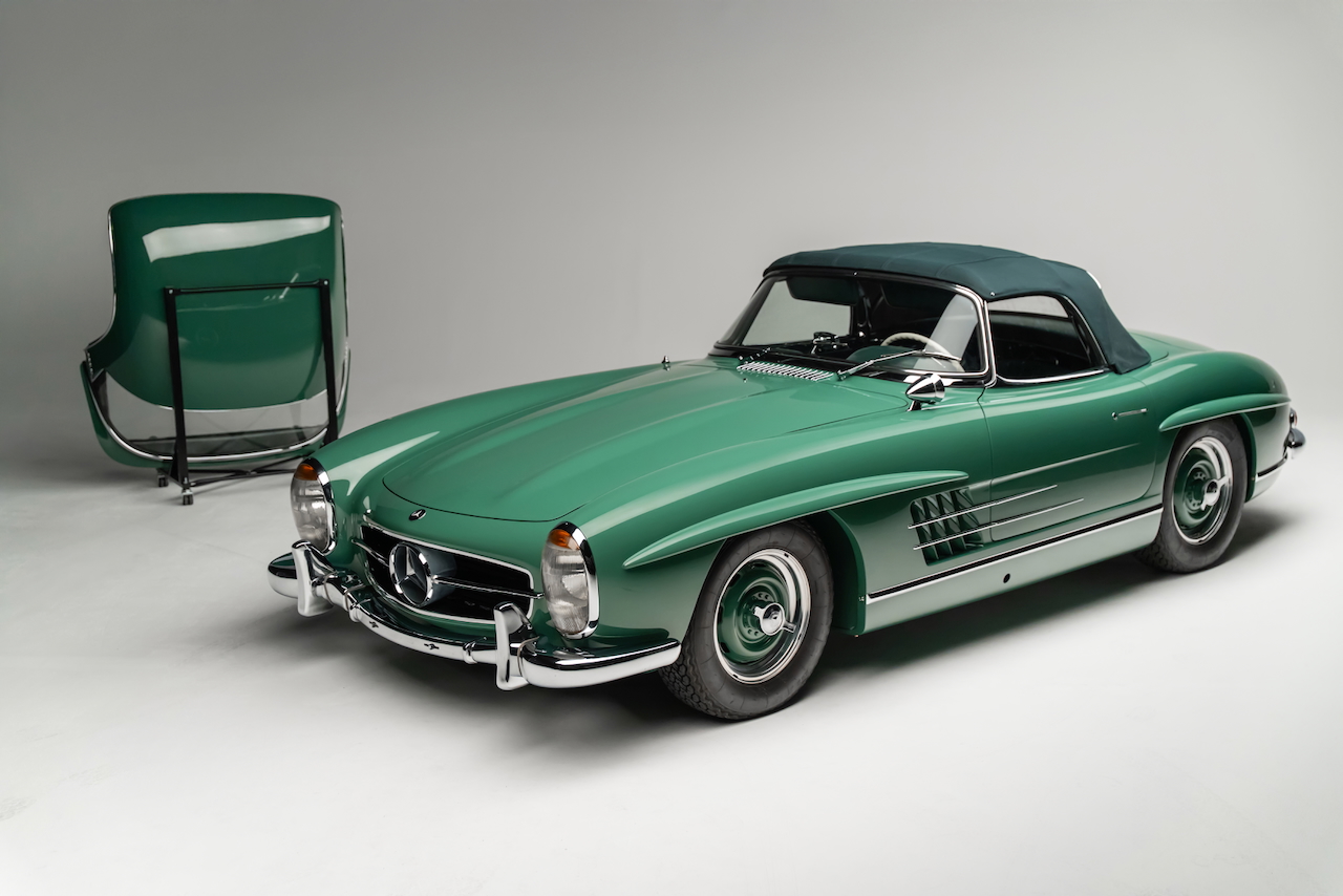 MB300SL Roadster grün - 12