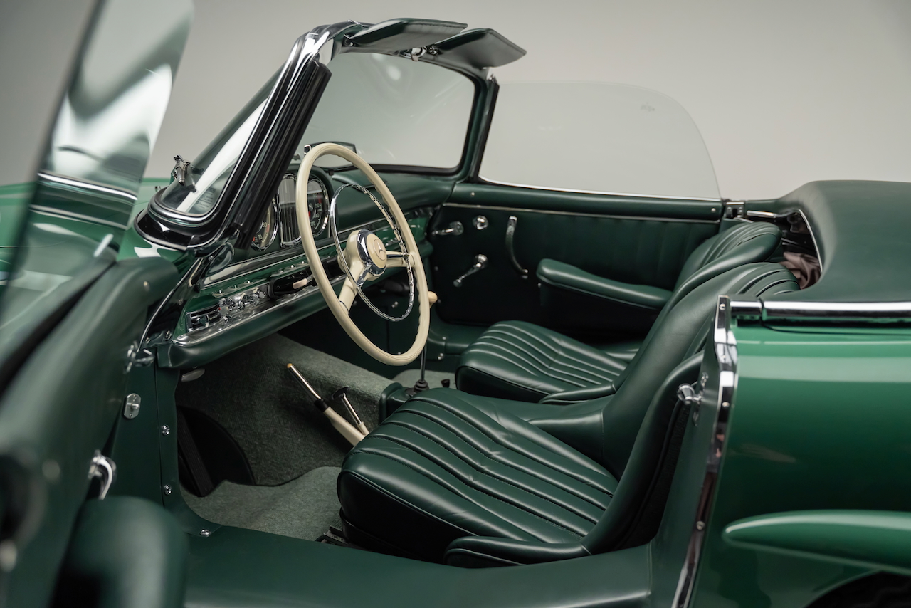 MB300SL Roadster grün - 21