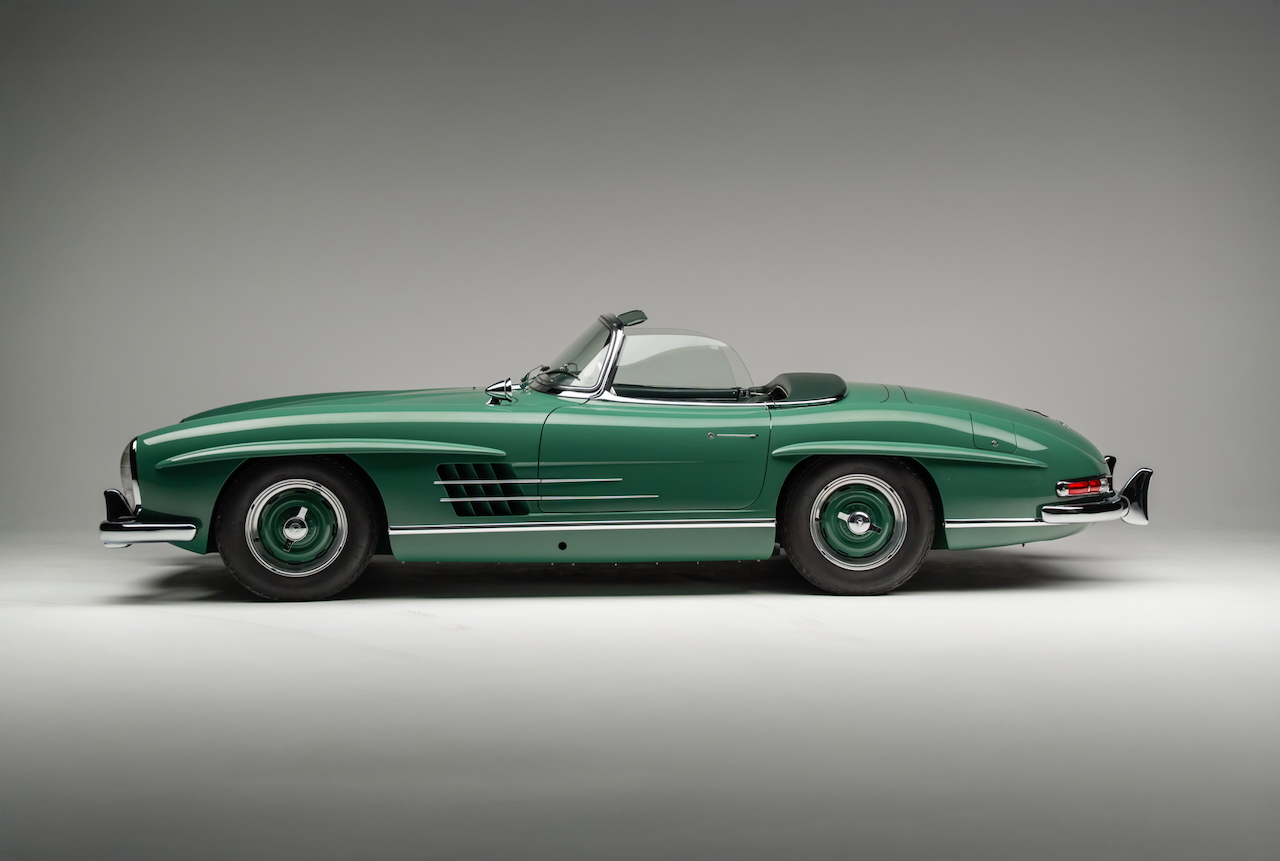MB300SL Roadster grün - 3