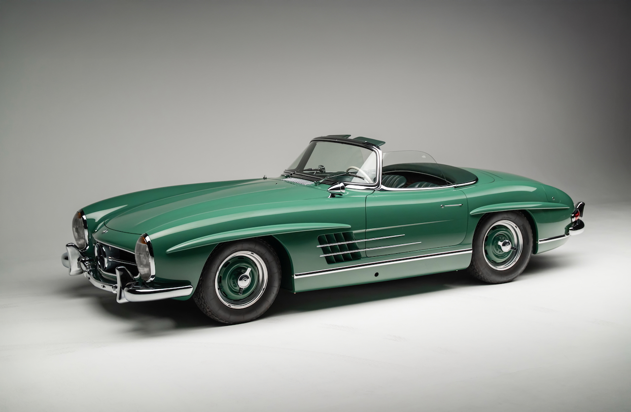 MB300SL Roadster grün - 7